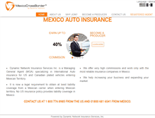 Tablet Screenshot of mexicocrossborder.com